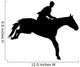 Horseback Riding Silhouette Wall Decal