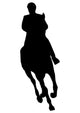 Horseback Riding Silhouette Wall Decal