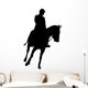 Horseback Riding Silhouette Wall Decal