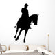 Horseback Riding Silhouette Wall Decal