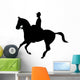 Horseback Riding Silhouette Wall Decal