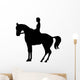 Horseback Rider Silhouette Wall Decal