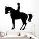 Horseback Rider Silhouette Wall Decal