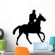 Trotting Horseback Wall Decal