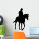 Horseback Rider Silhouette Wall Decal