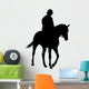 Horseback Rider Silhouette Wall Decal