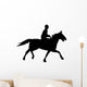 Galloping Polo Pony Wall Decal