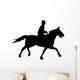 Galloping Polo Pony Wall Decal