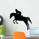 Jumping Horseback Rider Wall Decal