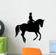 Prancing Horseback Rider Wall Decal