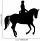 Prancing Horseback Rider Wall Decal