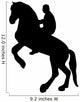 Rearing Horse Wall Decal