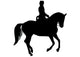 Horseback Riding Silhouette Wall Decal