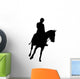 Horseback Riding Silhouette Wall Decal