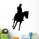 Horseback Riding Silhouette Wall Decal