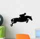 Horseback Riding Silhouette Wall Decal