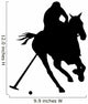 Polo Sport Silhouette Wall Decal