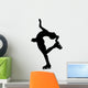 Ice Skating Silhouette Wall Decal