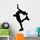 Ice Skating Silhouette Wall Decal