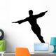 Male Ice Skater Wall Decal