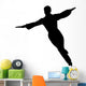 Male Ice Skater Wall Decal