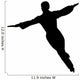 Male Ice Skater Wall Decal