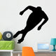 Ice Skating Silhouette Wall Decal