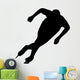 Ice Skating Silhouette Wall Decal