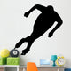 Ice Skating Silhouette Wall Decal