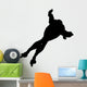 Ice Skating Silhouette Wall Decal