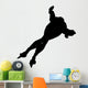 Ice Skating Silhouette Wall Decal