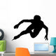 Ice Skating Silhouette Wall Decal