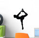 Ice Skating Silhouette Wall Decal
