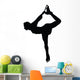 Ice Skating Silhouette Wall Decal