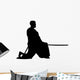 Samurai Silhouette Wall Decal