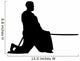 Samurai Silhouette Wall Decal