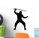 Ninja Silhouette Wall Decal