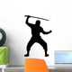 Ninja Silhouette Wall Decal