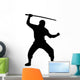 Ninja Silhouette Wall Decal