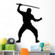 Ninja Silhouette Wall Decal