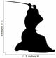 Samurai Ninja Silhouette Wall Decal