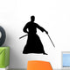 Samurai Silhouette Wall Decal