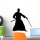 Samurai Silhouette Wall Decal