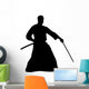 Samurai Silhouette Wall Decal