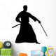 Samurai Silhouette Wall Decal