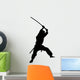 Martial Arts Silhouette Wall Decal
