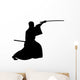Samurai Silhouette Wall Decal