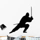Ninja Silhouette Wall Decal