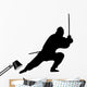 Ninja Silhouette Wall Decal