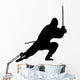 Ninja Silhouette Wall Decal